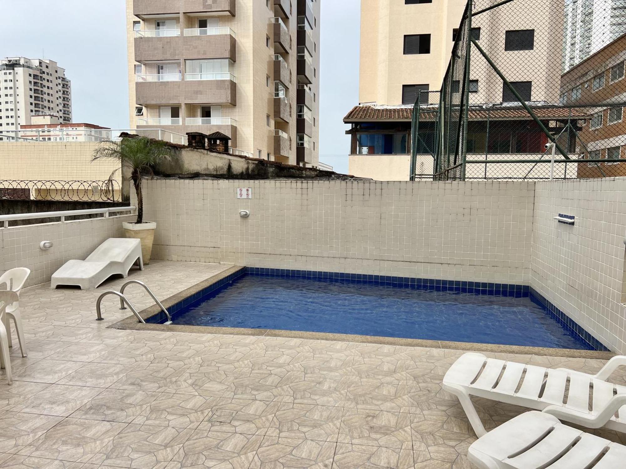 Apartamento Com Piscina! São Vicente 外观 照片